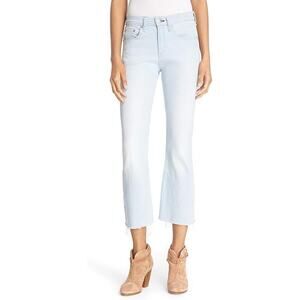 NEW! rag & bone Ashling 10 Inch Crop‎ Flare Jeans SIZE-24